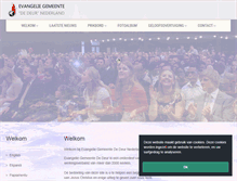Tablet Screenshot of dedeur.nl